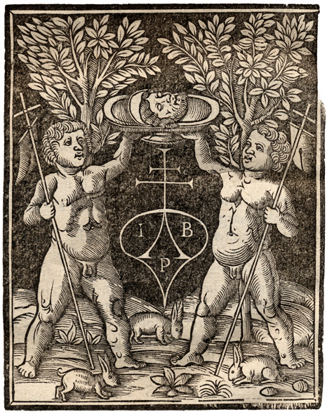marca tipografica di Giovanni Battista Pederzano, 1539 marca tipografica di Giovanni Battista Pederzano, 1539