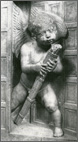 putto che soffia su una torcia, Trogir