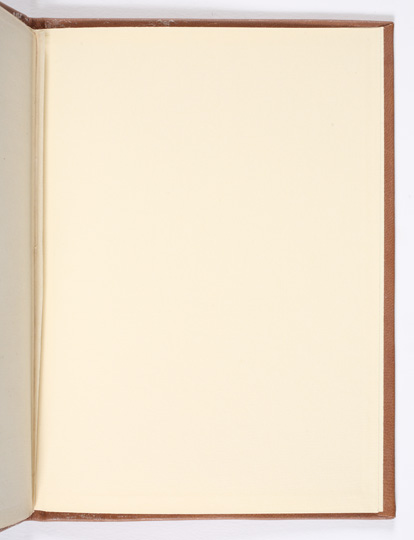 legatura: seconda c. di guardia posteriore, recto legatura: seconda c. di guardia posteriore, recto