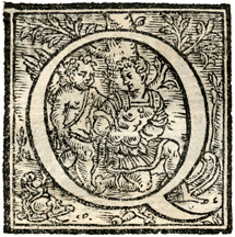 iniziale parlante dei Gadaldini: Q iniziale parlante dei Gadaldini: Q