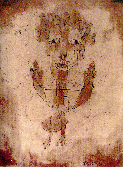P. Klee, Angelus novus (1920) P. Klee, Angelus novus (1920)
