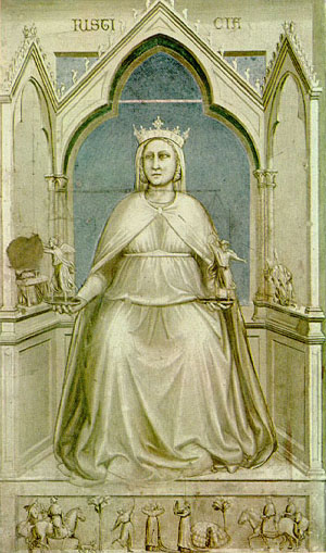 Giotto, la Giustizia