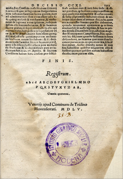 il colophon