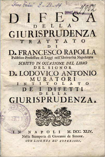 il frontespizio