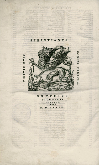 colophon