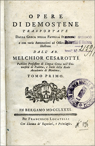 frontespizio del v. 1