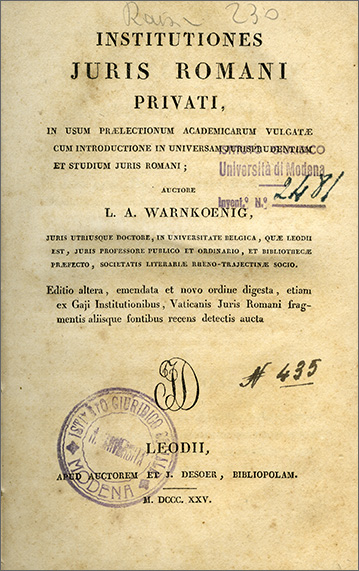 verso dell'occhietto