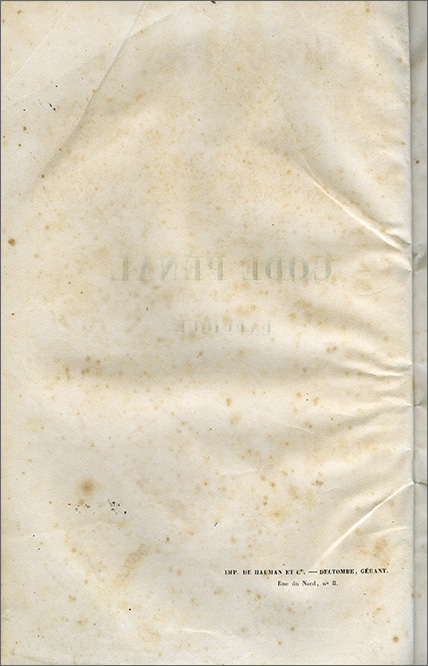 verso dell'occhietto