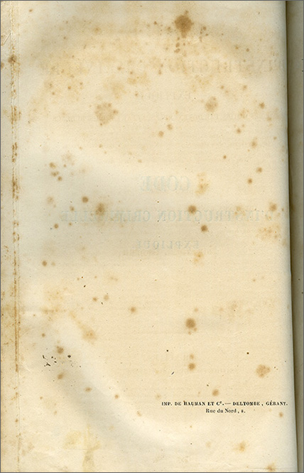 verso dell'occhietto