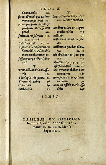 colophon