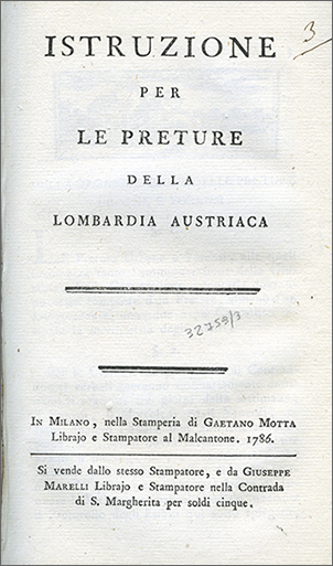 prima pagina della terza delle quattro opere legate insieme