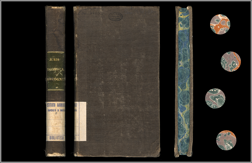 dorso, piatto anteriore e taglio di piede