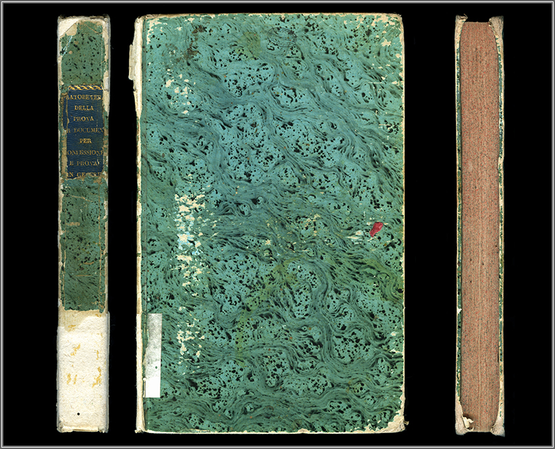 dorso, piatto e taglio ant.