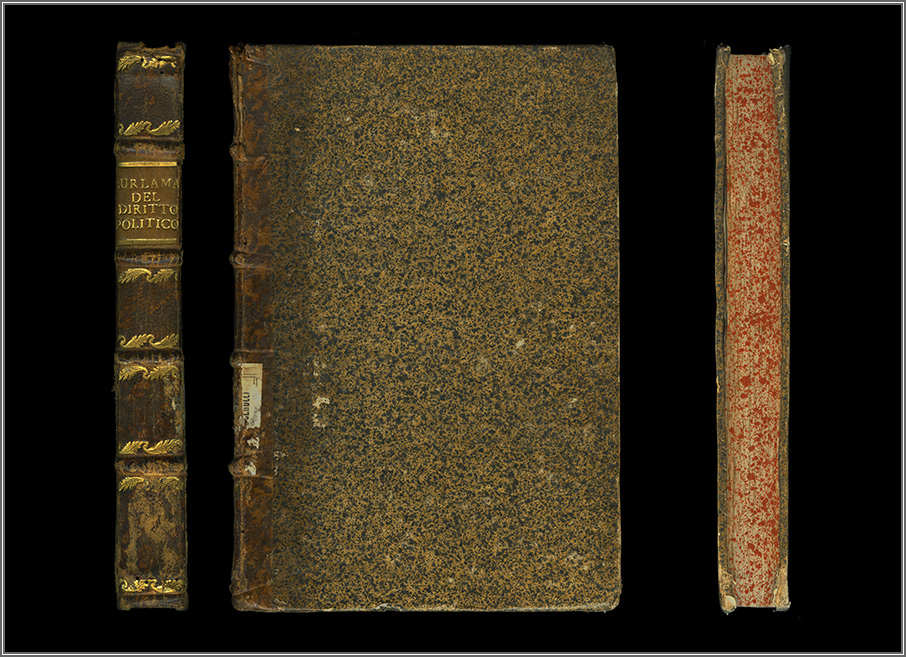 dorso, piatto e taglio anteriori