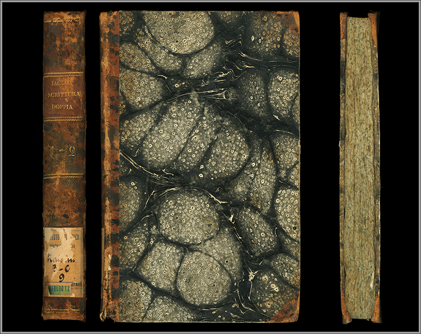 dorso, piatto e taglio anteriori