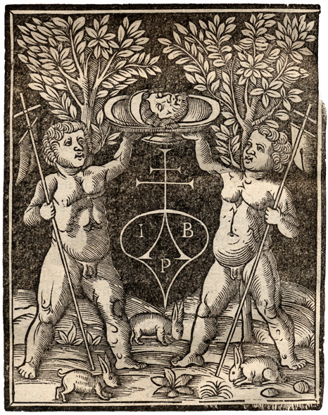 marca tipografica di Giovanni Battista Pederzano, 1539