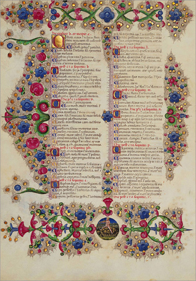 Bibbia di Borso d'Este, v. II, c. 256v