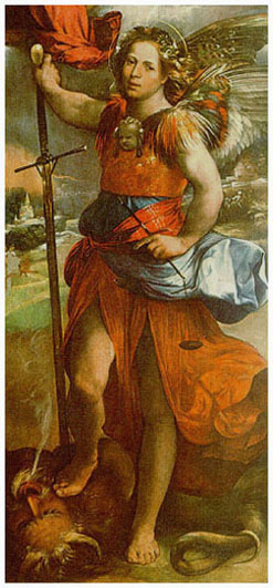 part. di pala d'altare di Dosso Dossi (1522?)