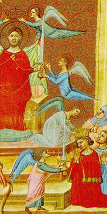 part. di miniatura dal Decretum